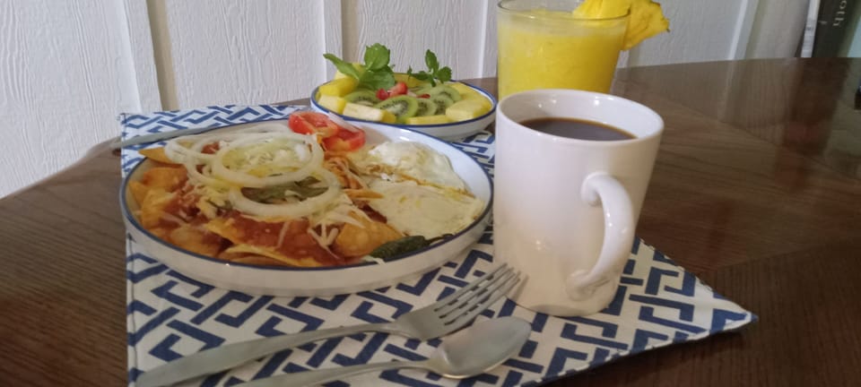 Free daily full breakfast