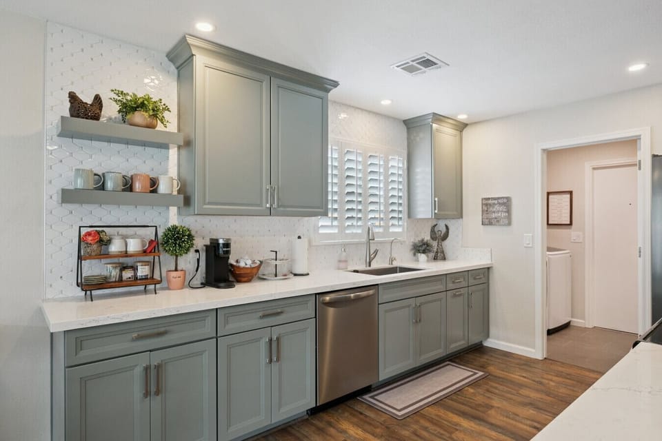 Equipped kitchen
