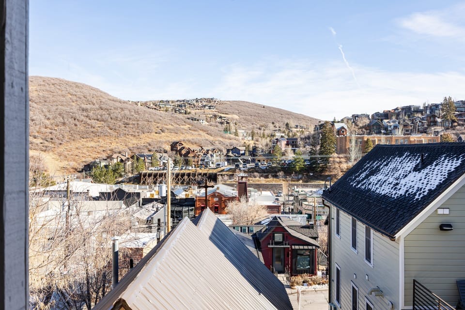 Elevated views overlooking the surrounding mountains and town—ideal for enjoying the scenery and soaking in the alpine atmosphere.