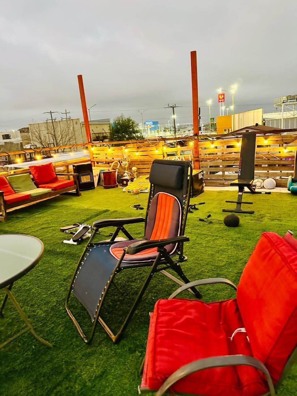 Rooftop terrace