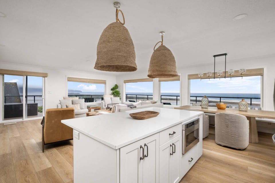 Crew House has beautiful open common space with great views!