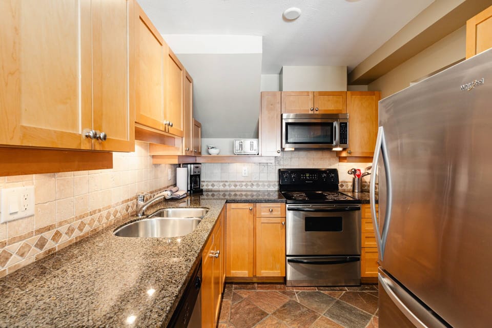 Kitchen with full size appliances