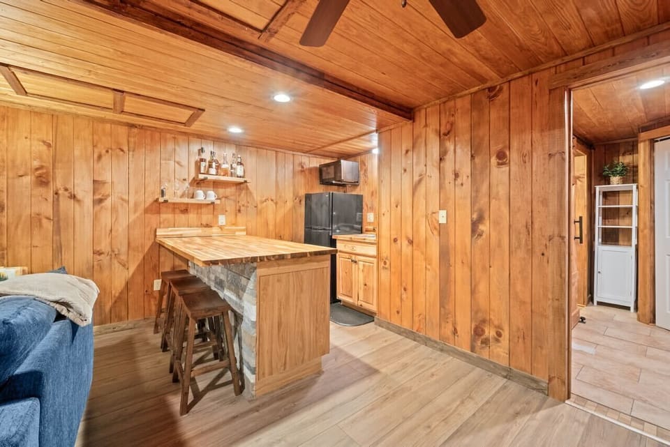 Downstairs bar
