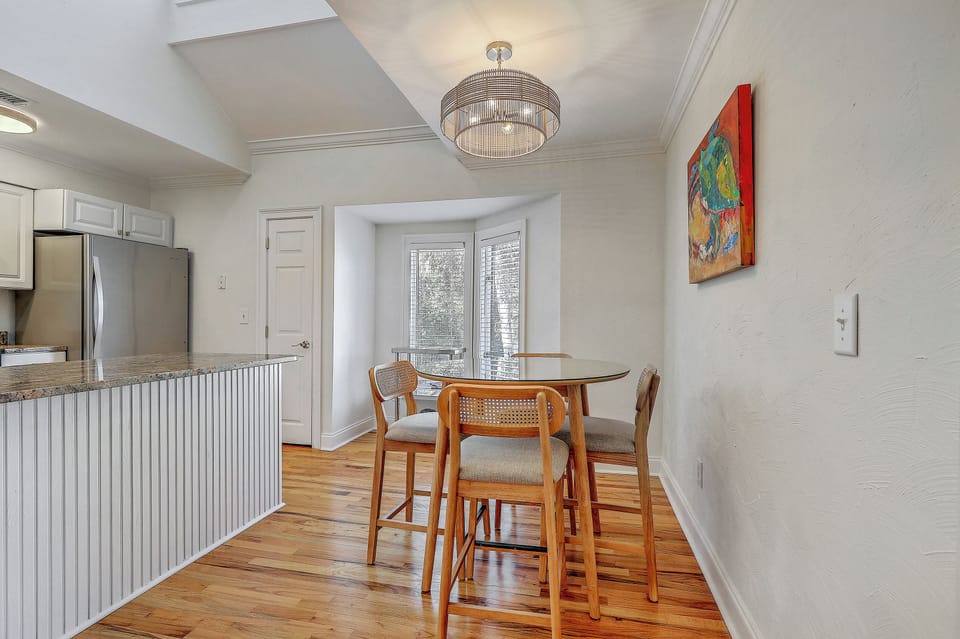 Whip up beach snacks or gourmet meals in this pristine, fully equipped kitchen.