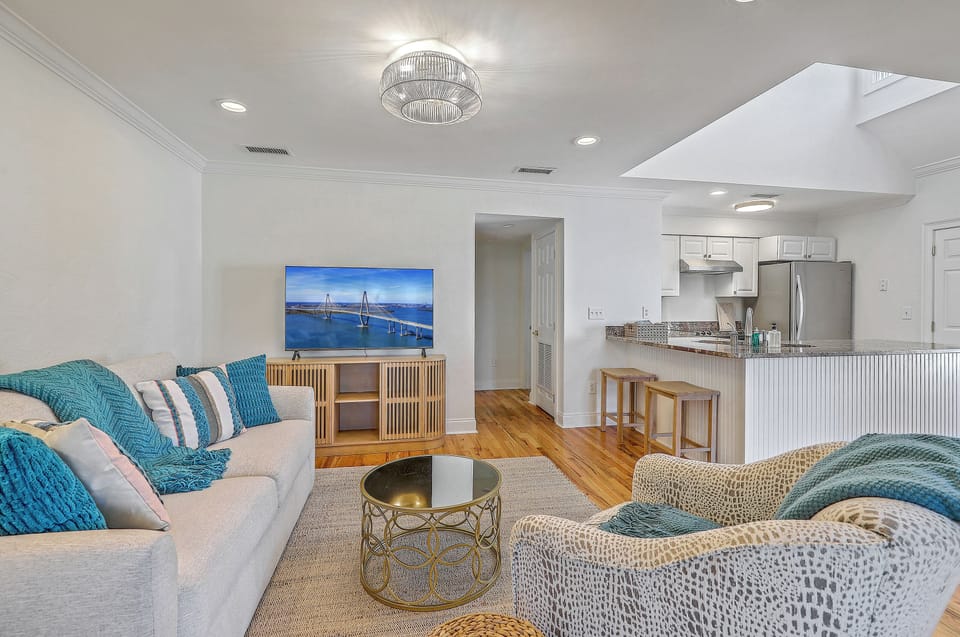 Bathed in natural light, this tranquil living space invites you to unwind.