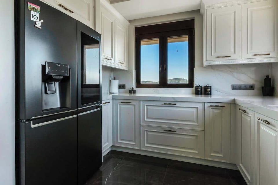 A fully equipped kitchen for you to prepare anything you might need