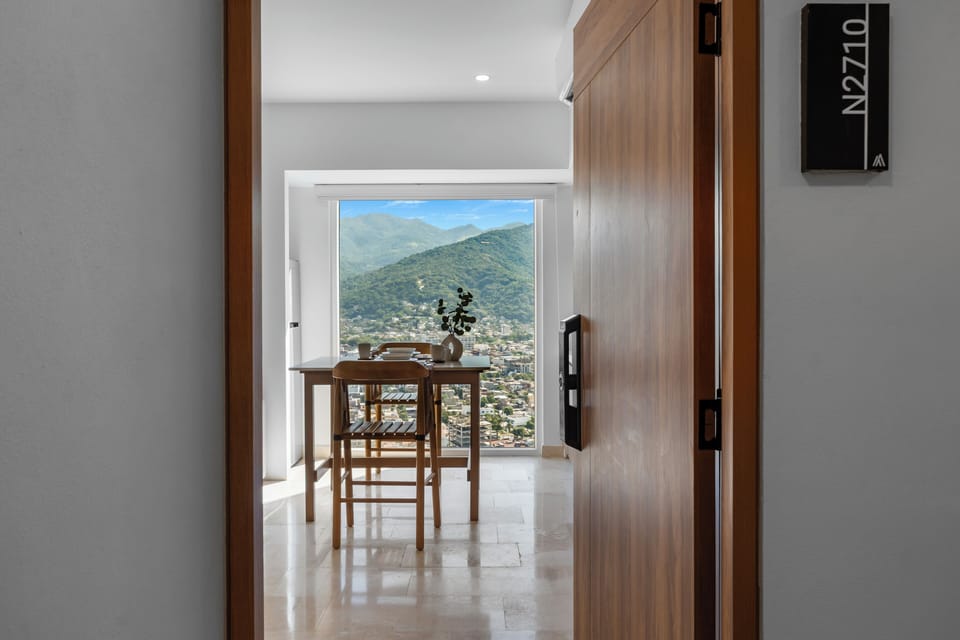 Panoramic Studio, Balcony, Partial Sea View | Iron/ironing board, free WiFi