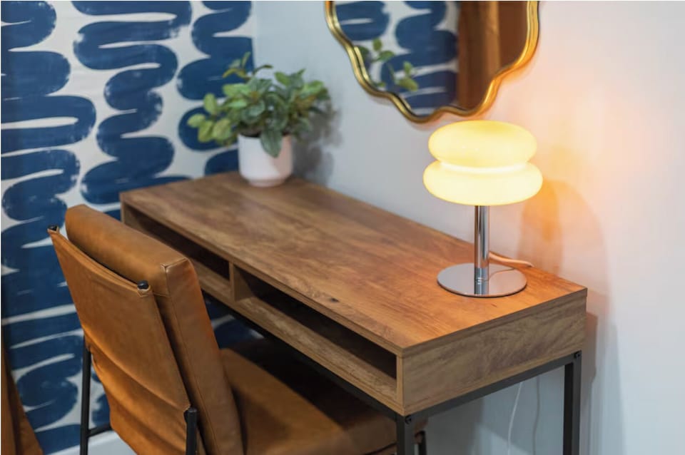 Cozy workspace with a modern vibe — perfect for WFH or journaling 