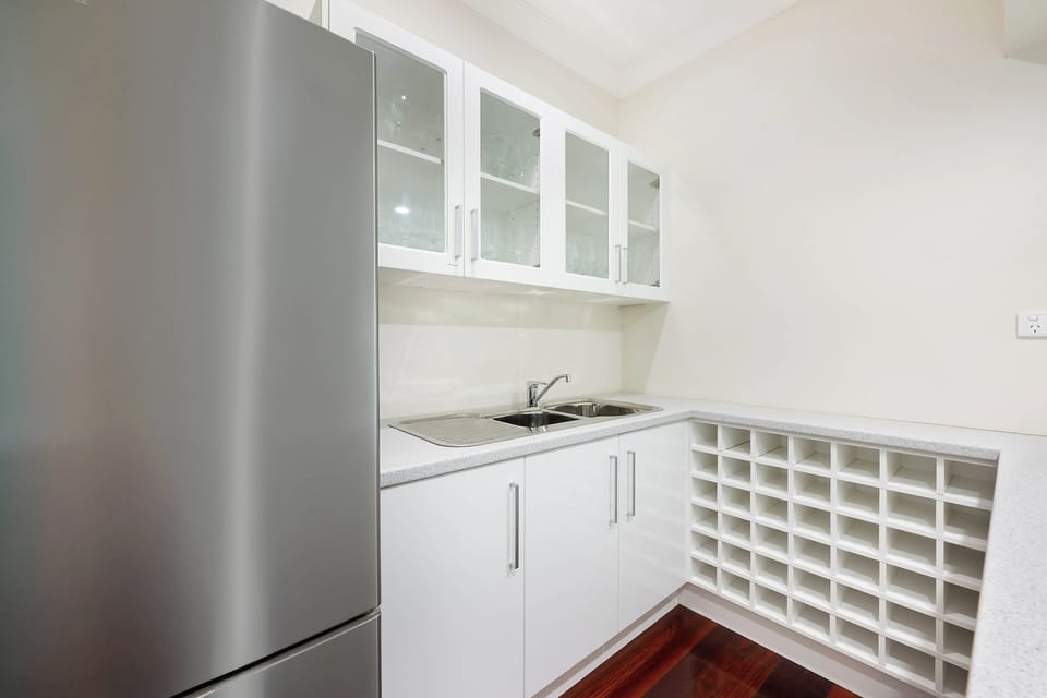 The fourth living area is a breakout retreat perfect as a kids' zone, which even comes with a kitchenette for easy preparation of snacks and drinks.
