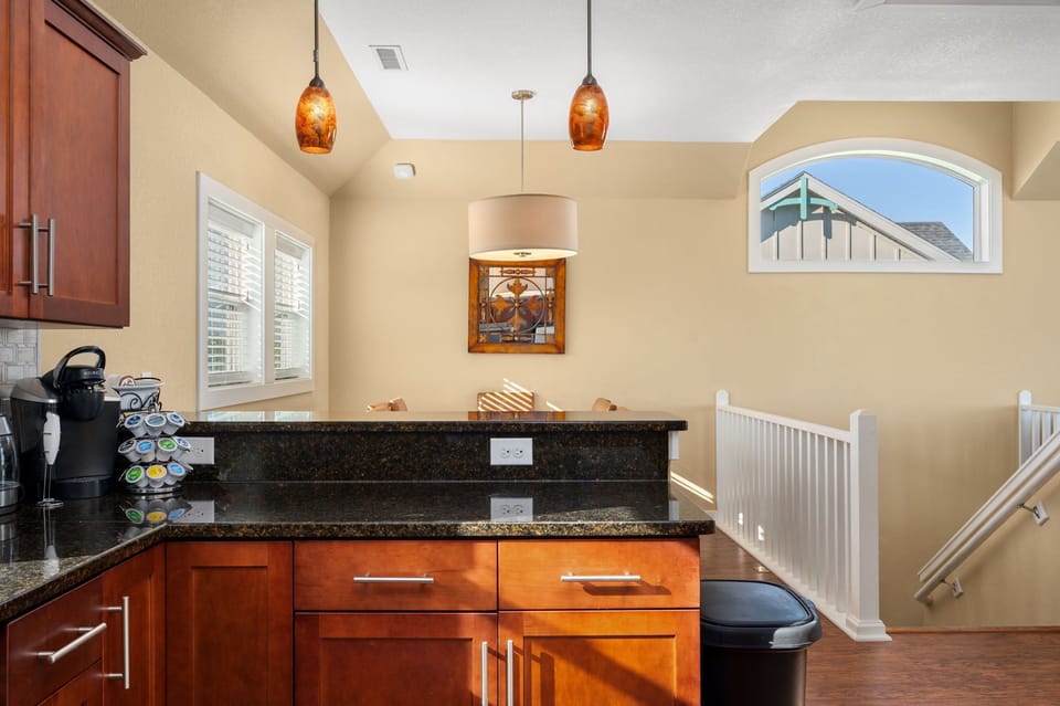 Breakfast Bar for Quick Snacks and Sipping on Drinks