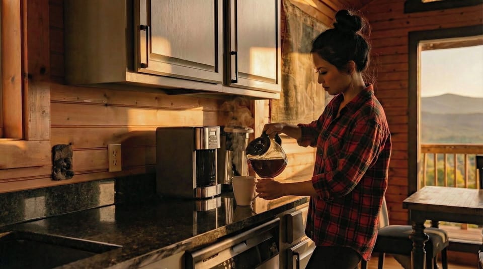 A comfortable kitchen perfect for slow mornings and hearty dinners.