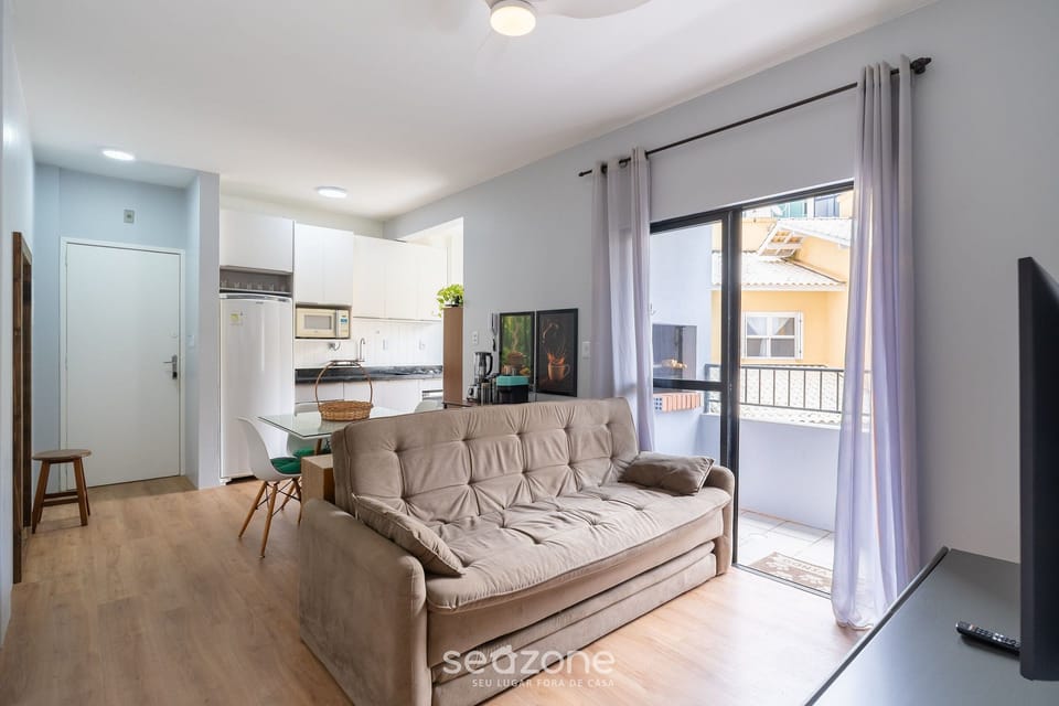1-br APT w/ Bbq, 800m From the Sea Dfc0101 Apartment in Florianopolis