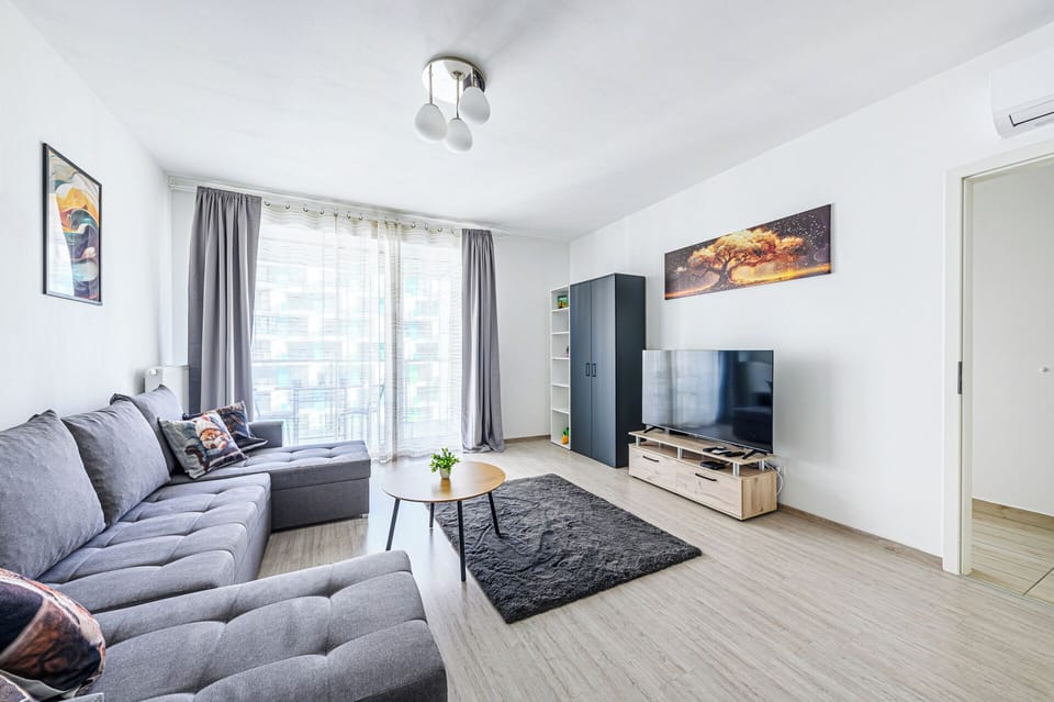 Apartment, 1 Bedroom | Living area | Flat-screen TV