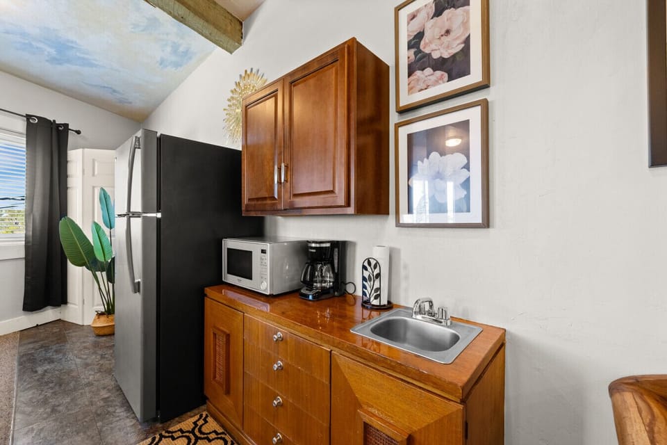 Full fridge and kitchenette!