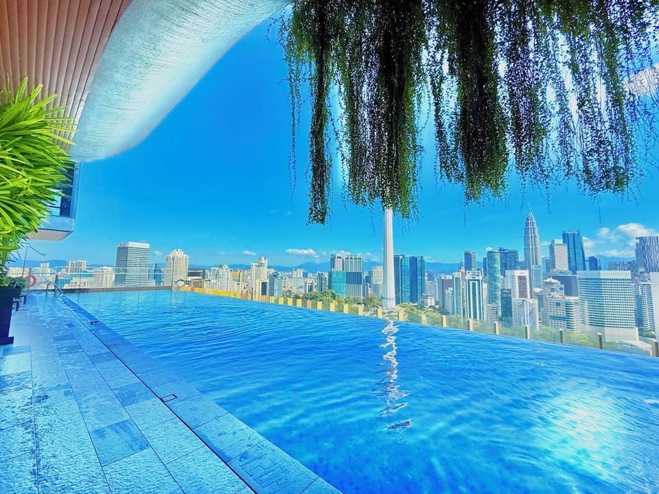 Rooftop pool