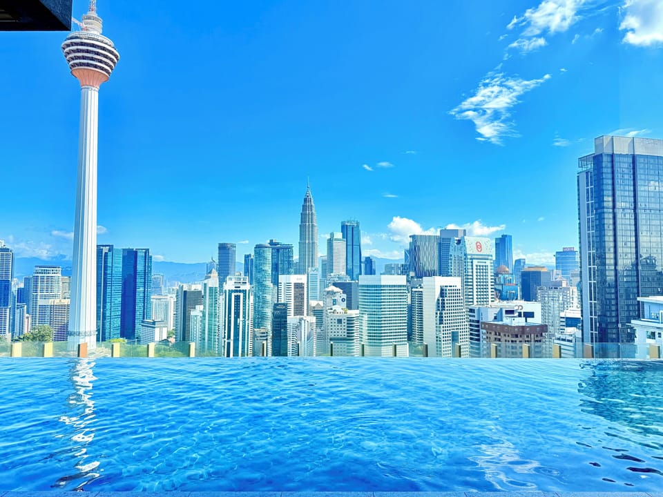 Rooftop pool