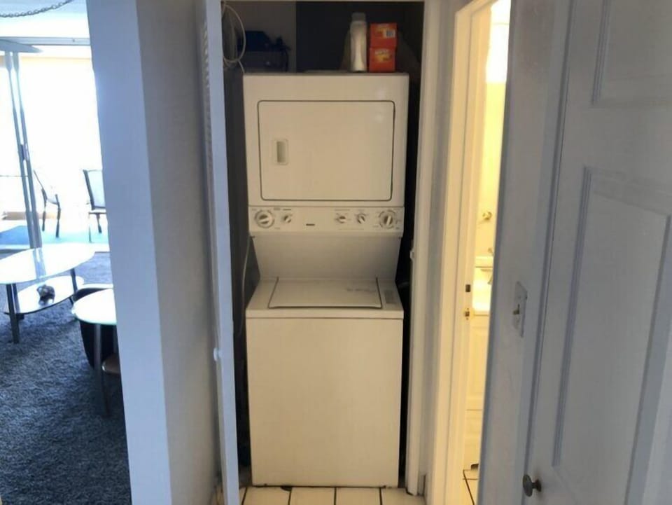 In unit washer/dryer.