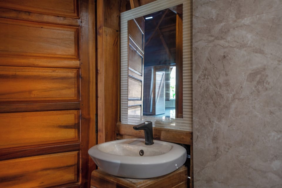 Superior Room, Patio, Pool View | Bathroom | Shower, rainfall showerhead, free toiletries, towels