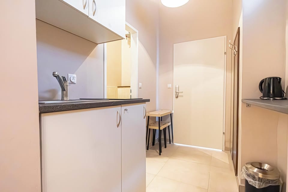 Basic Apartment | Private kitchenette | Mini-fridge, microwave