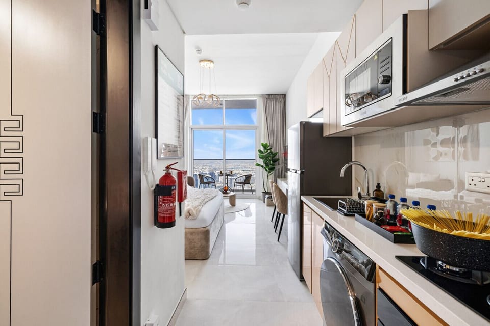 Fully equipped kitchen with all cooking essentials