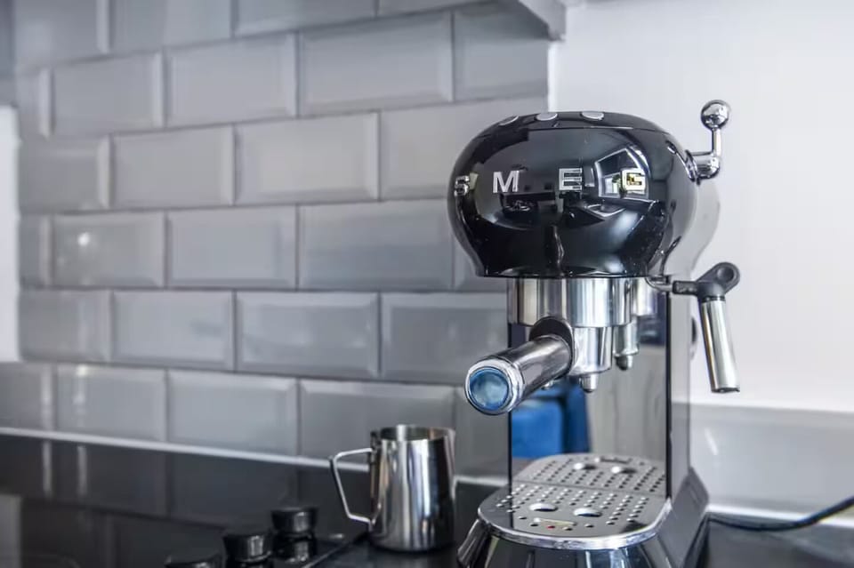 SMEG Espresso Coffee Machine.
