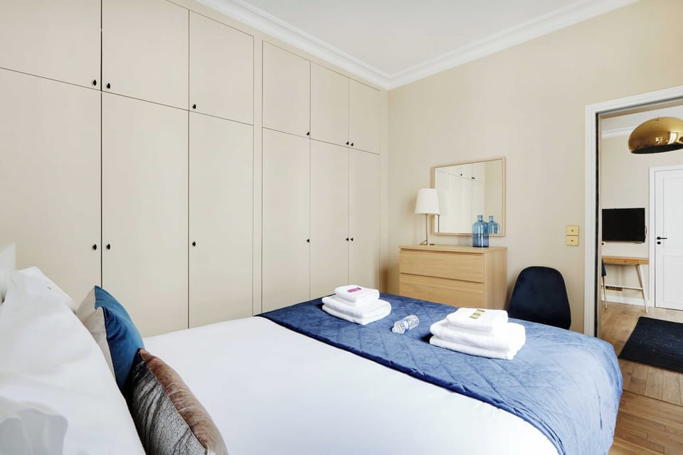 Apartment | 1 bedroom, iron/ironing board, bed sheets