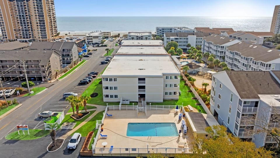 View of Building B & Pool 