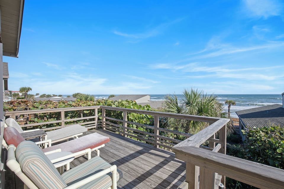 Upper view from the deck