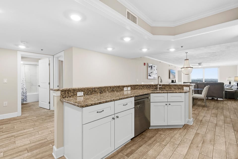 Condo, Multiple Beds (DiMucci Tower 404) | Private kitchen | Oven, toaster