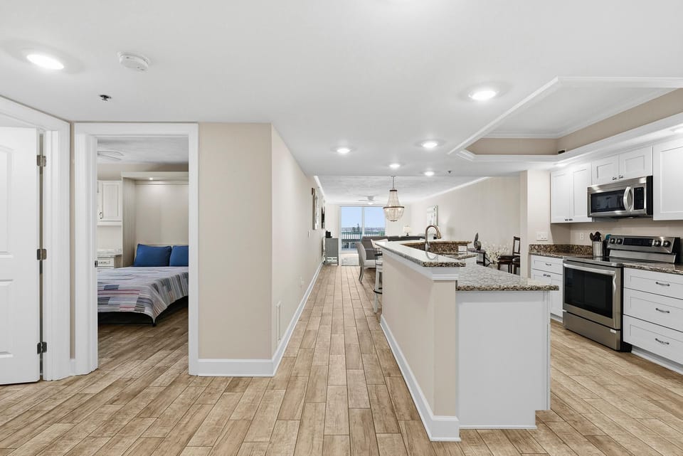 Condo, Multiple Beds (DiMucci Tower 404) | Private kitchen | Oven, toaster