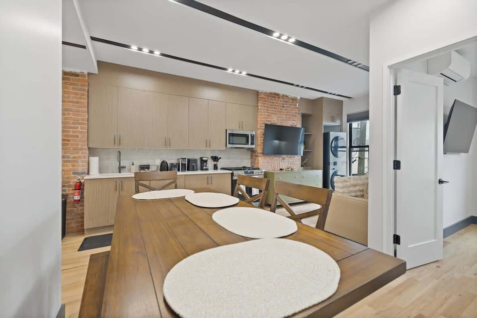 Cozy dining space with seating for all guests.