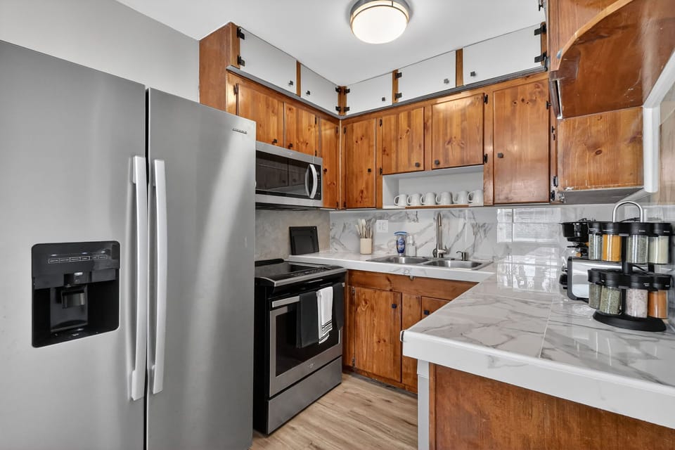 Hungry for adventure? Our kitchen is the perfect sidekick—sleek, spacious, and stocked with all the tools to keep the good times (and good food) rolling.