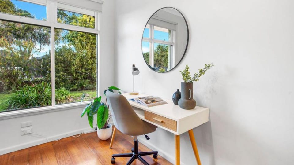 Light filled study space
