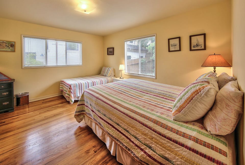 Bedroom #2, Queen Bed Plus a Twin Bed