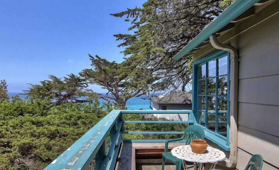 A Peek of the Ocean Through the Trees, Just One Block Away!