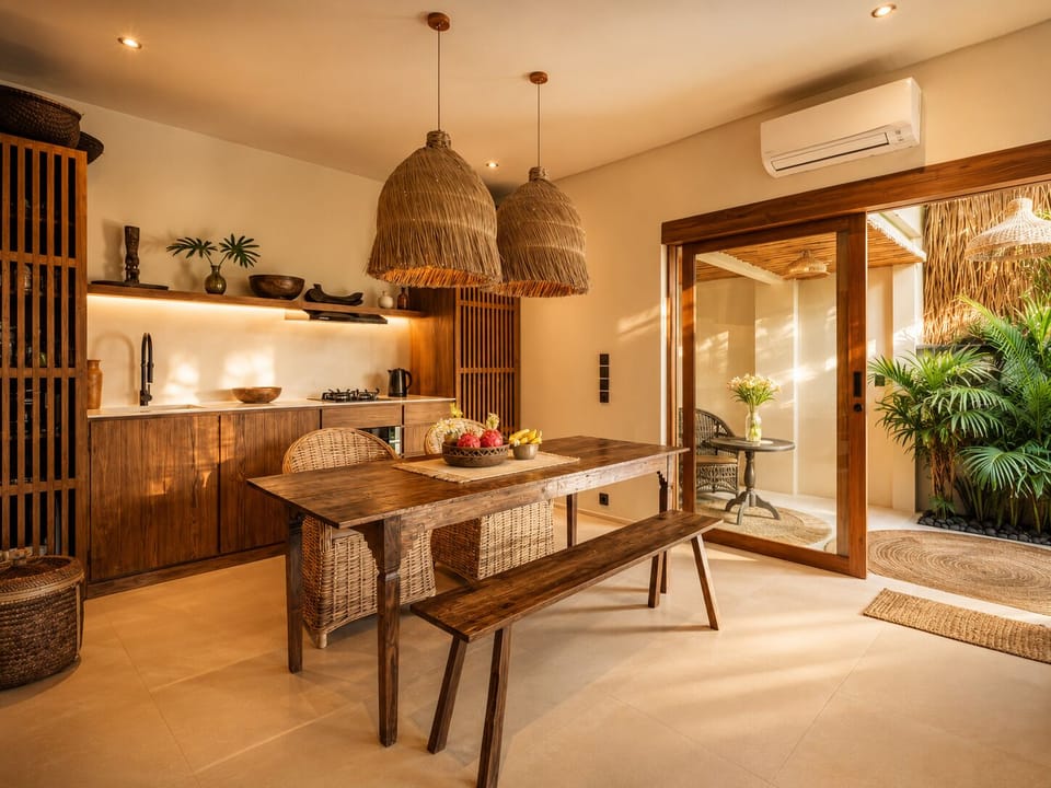 Luxury Villa, Courtyard View | In-room dining