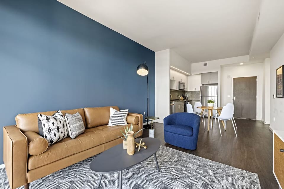 Gather for coffee and conversation in this open, stylish space.