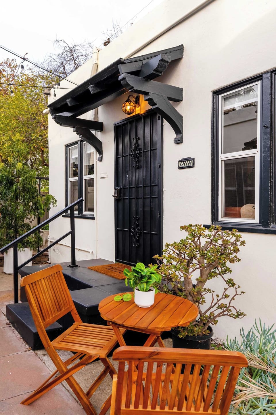 A great spot for morning coffee or evening relaxation