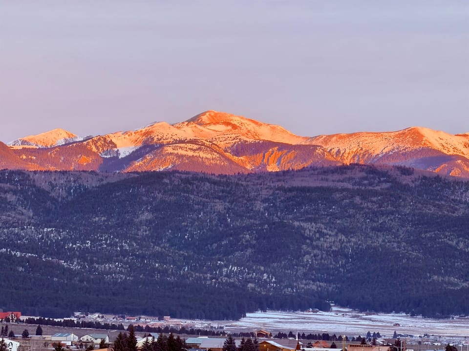 2) Expansive mountain views of Wheeler Peak and surrounding landscape