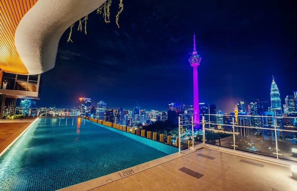 Rooftop pool