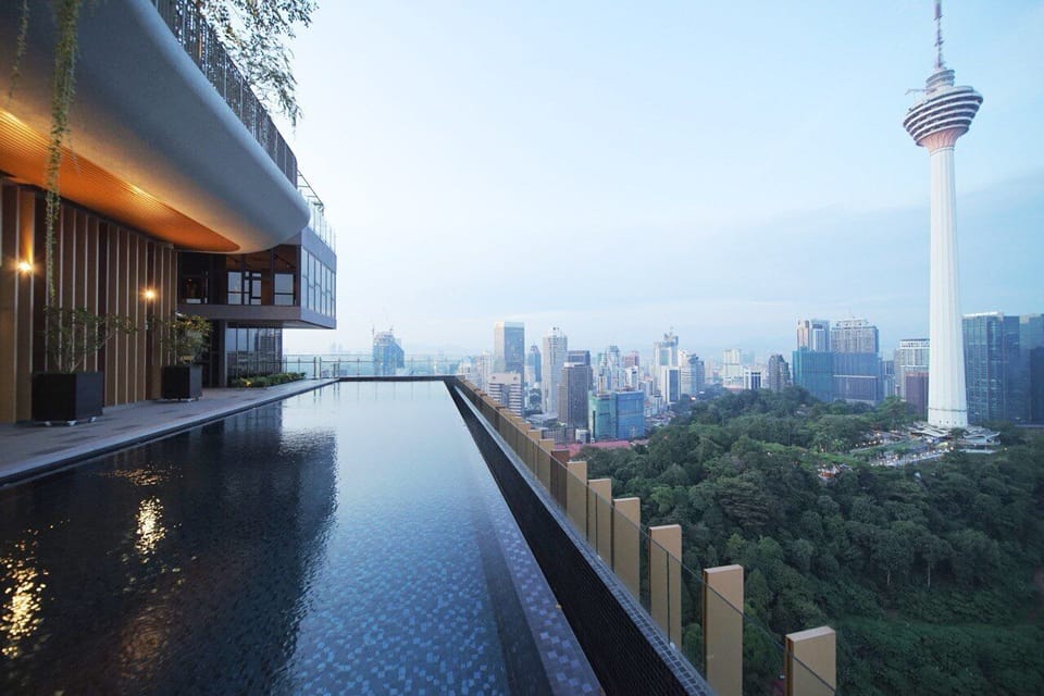 Rooftop pool