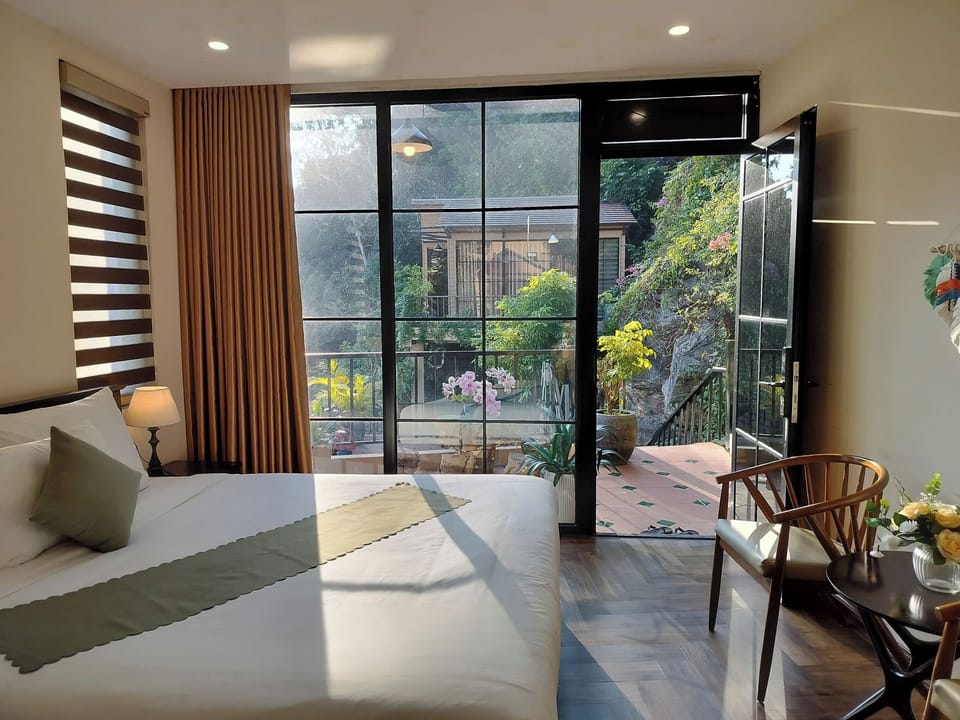 Family Triple Room, Mountain View | Desk, laptop workspace, free WiFi