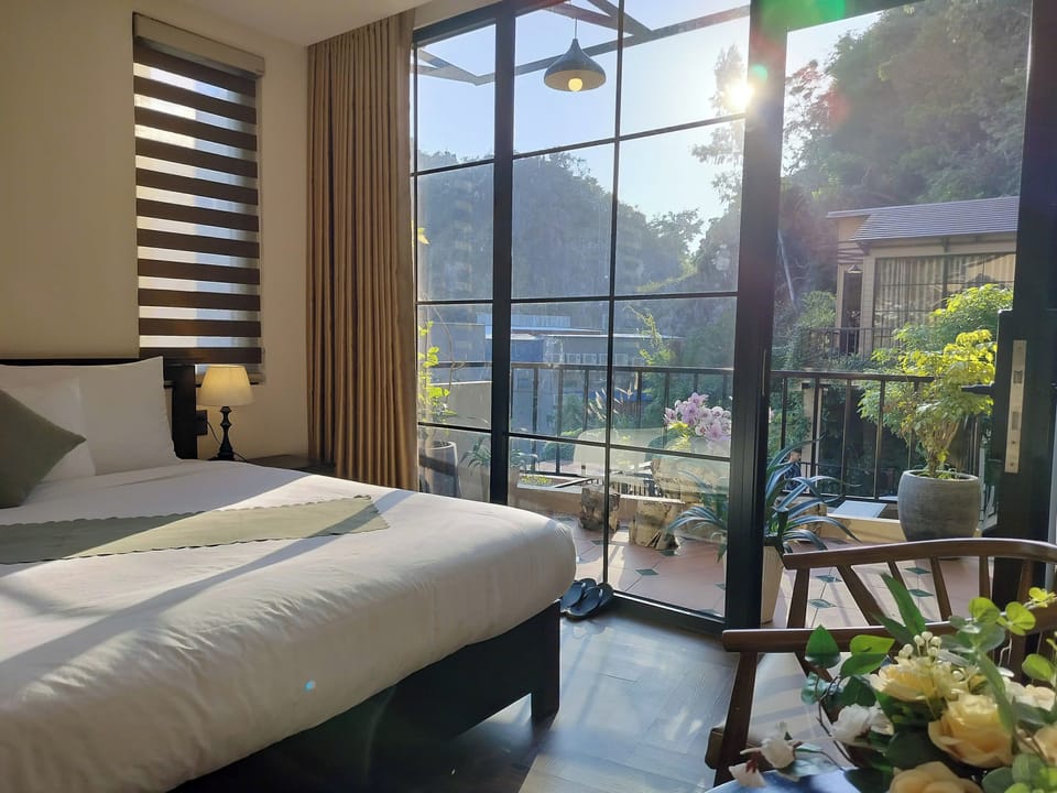 Family Triple Room, Mountain View | Desk, laptop workspace, free WiFi