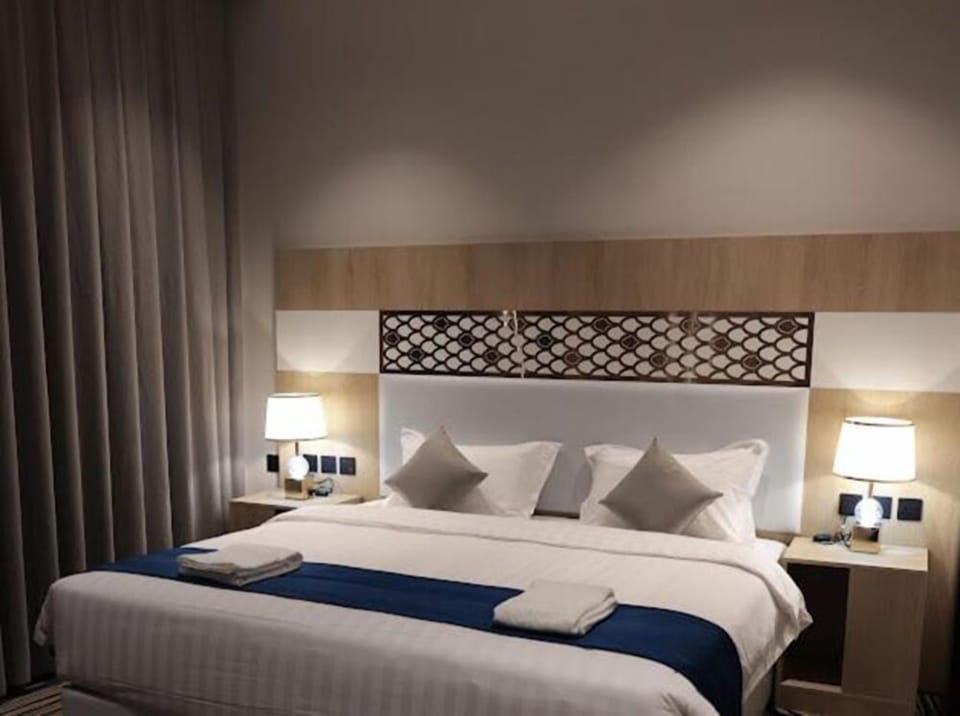 Premium bedding, memory foam beds, minibar, in-room safe