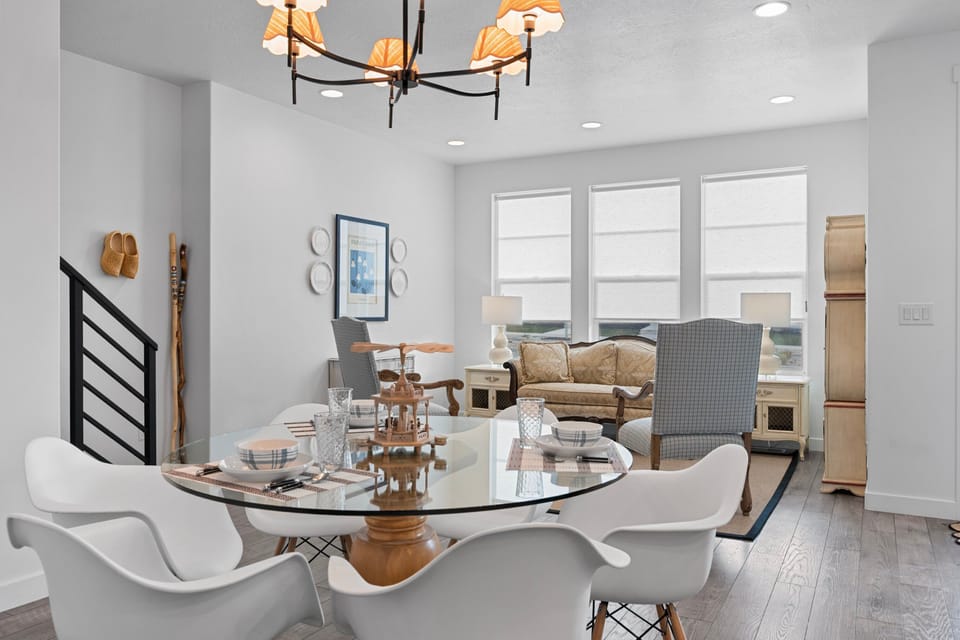 Dining and Great Room just off the kitchen