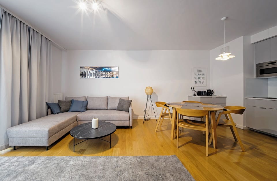 Apartment, Balcony | Living room