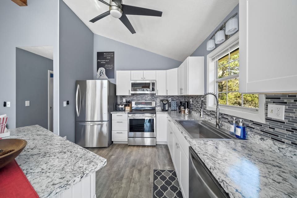 Fully equipped kitchen!