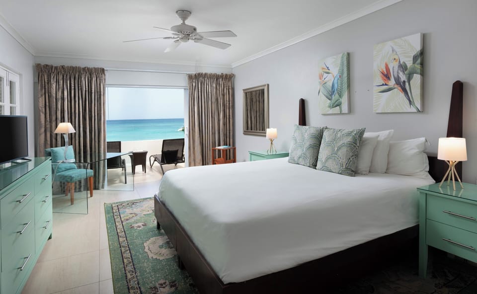 Oceanfront Room  | Premium bedding, in-room safe, individually decorated