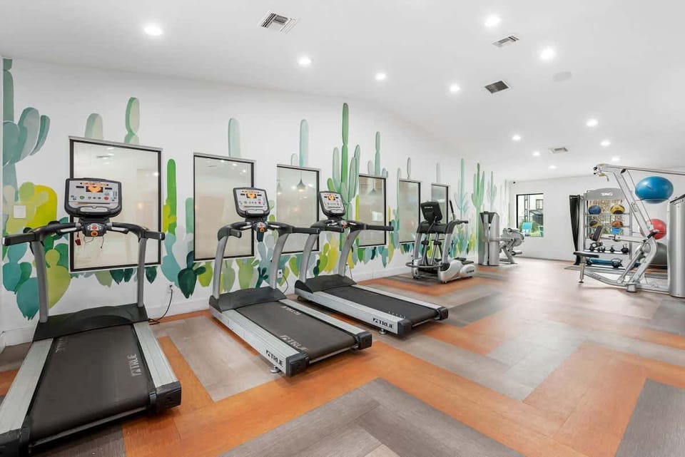 Convenient fitness space for your daily routine.