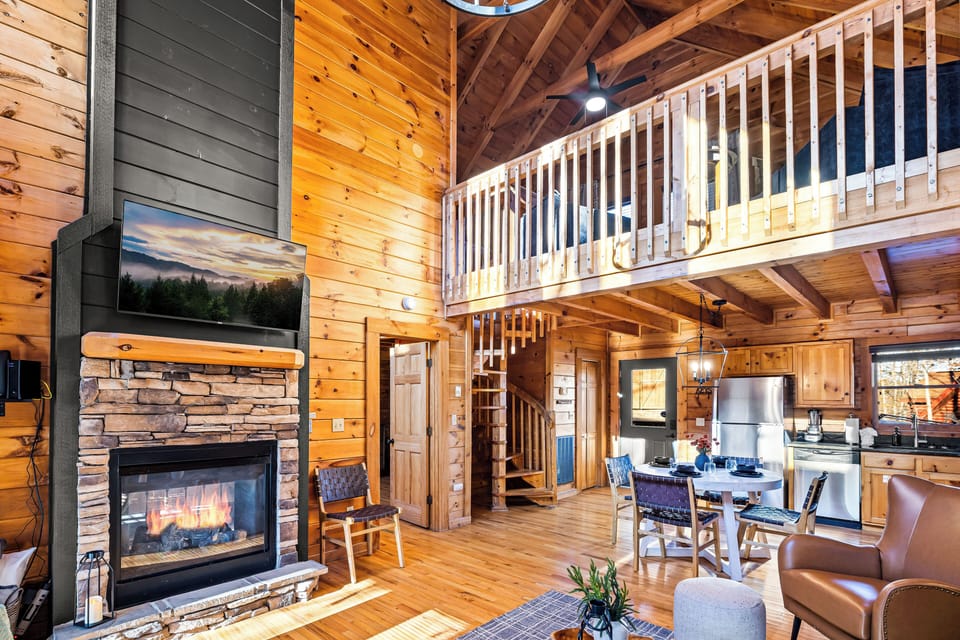 An airy, open floor plan to bring the whole family together